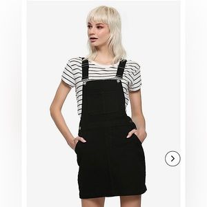 Hot Topic Black Utility Skirtall